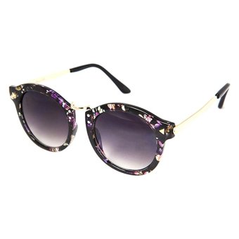 Marco Polo แว่นตากันแดด Betterfly Frame Edition (Unisex) รุ่น SMA025 - สีดำลายดอกไม้ Marco Polo แว่นตากันแดด Betterfly Frame Edition (Unisex) รุ่น SMA025 - สีดำลายดอกไม้