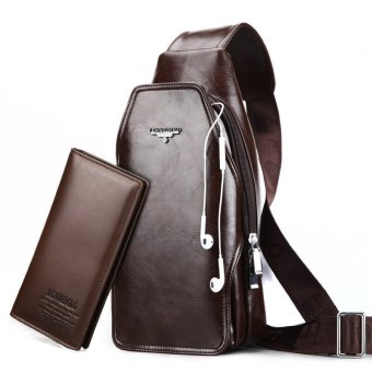 แฟชั่นกระเป๋าหนังแท้กระเป๋าหนังคนดัง ๆ แบรนด์ Crossbody คนกระเป๋าแมสเซนเจอร์ (สีน้ำตาล) แฟชั่นกระเป๋าหนังแท้กระเป๋าหนังคนดัง ๆ แบรนด์ Crossbody คนกระเป๋าแมสเซนเจอร์ (สีน้ำตาล)