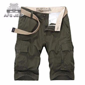 AFS JEEP กางเกงขาสั้นผู้ชาย (สีเขียวทหาร) AFS JEEP กางเกงขาสั้นผู้ชาย (สีเขียวทหาร)