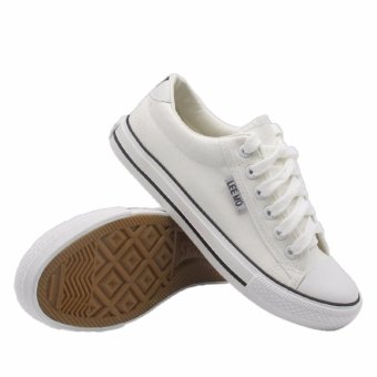 Alisa Shoes รองเท้าผ้าใบผู้หญิง รุ่น B 999 White Alisa Shoes รองเท้าผ้าใบผู้หญิง รุ่น B 999 White