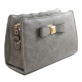 GrabMeNow กระเป๋าสะพาย กระเป๋าสะพายพาดลำตัว รุ่น Classic BB078 (สีเทา) GrabMeNow กระเป๋าสะพาย กระเป๋าสะพายพาดลำตัว รุ่น Classic BB078 (สีเทา)