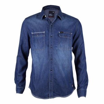 LEE เสื้อเชิ้ตแขนยาวชาย รุ่น LE 16006013 สียีนส์ LEE เสื้อเชิ้ตแขนยาวชาย รุ่น LE 16006013 สียีนส์