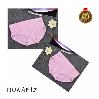 MUNAFIE MODEL AT-76 กางเกงในกระชับเอวจากญี่ปุ่น ทรงบิกินี่ (สีชมพู)Set 2pcs MUNAFIE MODEL AT-76 กางเกงในกระชับเอวจากญี่ปุ่น ทรงบิกินี่ (สีชมพู)Set 2pcs