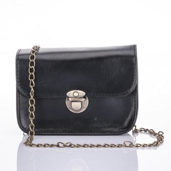 Premium Bag กระเป๋าแฟชั่น กระเป๋าสะพายข้าง รุ่น PB-003 (สีดำ) Premium Bag กระเป๋าแฟชั่น กระเป๋าสะพายข้าง รุ่น PB-003 (สีดำ)