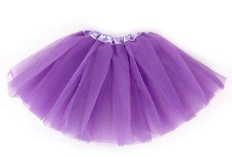 เด็กทารกน่ารัก ๆ กระโปรงกระโปรงเด็กชุดบัลเล่ต์แต่งตัว Dancewear-สีม่วง เด็กทารกน่ารัก ๆ กระโปรงกระโปรงเด็กชุดบัลเล่ต์แต่งตัว Dancewear-สีม่วง