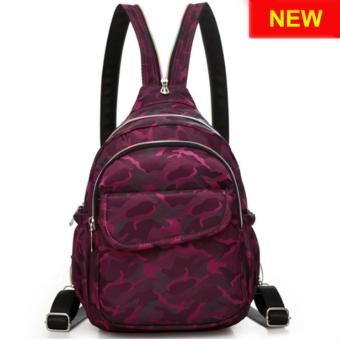 RICHCOCO กระเป๋าเป้สะพายหลัง Nylon leisure Backpack (K01_4 Rose Purple) RICHCOCO กระเป๋าเป้สะพายหลัง Nylon leisure Backpack (K01_4 Rose Purple)