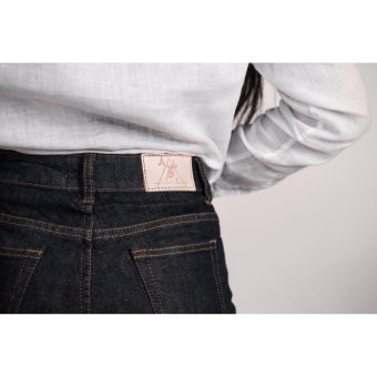 1.8 90's Flare deer Jeans กางเกงยีนส์ทรงขากระดิ่งสำหรับทุกโอกาส (สีไนท์บลู) 1.8 90's Flare deer Jeans กางเกงยีนส์ทรงขากระดิ่งสำหรับทุกโอกาส (สีไนท์บลู)