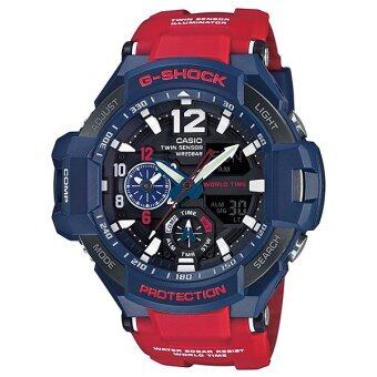Casio G-Shock นาฬิกาข้อมือสุภาพบุรุษ สายเรซิน รุ่น GA-1100-2ADR (สีน้ำเงิน/แดง) Casio G-Shock นาฬิกาข้อมือสุภาพบุรุษ สายเรซิน รุ่น GA-1100-2ADR (สีน้ำเงิน/แดง)