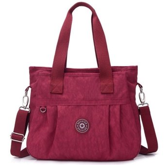 RICHCOCO กระเป๋าสะพาย เนื้อผ้าไนลอนกันน้ำ Waterproof Nylon Crossbody Handbag (Hot Pink) RICHCOCO กระเป๋าสะพาย เนื้อผ้าไนลอนกันน้ำ Waterproof Nylon Crossbody Handbag (Hot Pink)