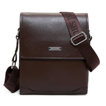 Aspire DAISHU กระเป๋าหนังสะพายข้าง Business Messenger Bag (สีน้ำตาล) Aspire DAISHU กระเป๋าหนังสะพายข้าง Business Messenger Bag (สีน้ำตาล)