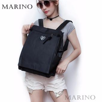 Marino กระเป๋า กระเป๋าเป้ กระเป๋าสะพายหลังสีดำ ไว้อาลัย Woman Backpack No.0210 - Black Heart Marino กระเป๋า กระเป๋าเป้ กระเป๋าสะพายหลังสีดำ ไว้อาลัย Woman Backpack No.0210 - Black Heart