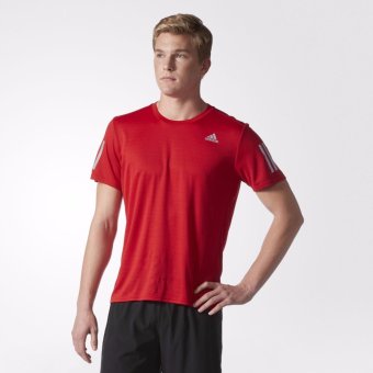 Adidas เสื้อ วิ่ง อาดิดาส Men Run T-Shirt Response Tee BP7433 R(890) Adidas เสื้อ วิ่ง อาดิดาส Men Run T-Shirt Response Tee BP7433 R(890)