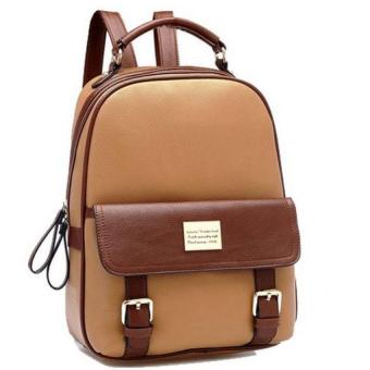 Premium Bag กระเป๋าเป้สะพายหลัง กระเป๋าเป้เกาหลี รุ่น PB019(สีกากี) Premium Bag กระเป๋าเป้สะพายหลัง กระเป๋าเป้เกาหลี รุ่น PB019(สีกากี)