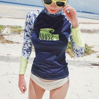 S046 ชุดว่ายน้ำแขนยาว Women's Bikini Sexy Neoprene Colorful Beach Bikini 2 Pieces Swimwear Swimsuit S046 ชุดว่ายน้ำแขนยาว Women's Bikini Sexy Neoprene Colorful Beach Bikini 2 Pieces Swimwear Swimsuit