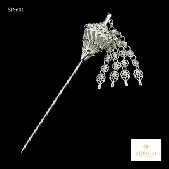 ปิ่นปักผม ชุดไทย (ห้อยโซ่) รุ่น SP-601-SV ปิ่นปักผม ชุดไทย (ห้อยโซ่) รุ่น SP-601-SV