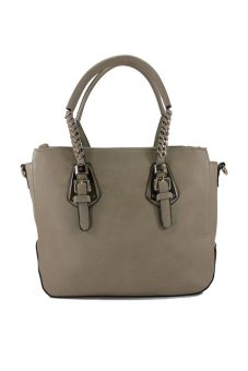 PhoeBe Bags กระเป๋าถือ กระเป๋าแฟชั่น สายสะพายถอดแยกได้ รุ่น PhoeBe Handbags 048 (สีเทา) PhoeBe Bags กระเป๋าถือ กระเป๋าแฟชั่น สายสะพายถอดแยกได้ รุ่น PhoeBe Handbags 048 (สีเทา)