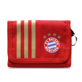 ADIDAS กระเป๋าสตางค์ รุ่น FCB WALLET - V86547-NS (RED/GOLD) ADIDAS กระเป๋าสตางค์ รุ่น FCB WALLET - V86547-NS (RED/GOLD)