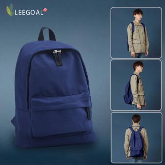 Leegoal ลำลองสำหรับบุรุษและกระเป๋าสะพายกระเป๋าเป้สีทึบ (กรมท่า ผ้าใบ) Leegoal ลำลองสำหรับบุรุษและกระเป๋าสะพายกระเป๋าเป้สีทึบ (กรมท่า ผ้าใบ)
