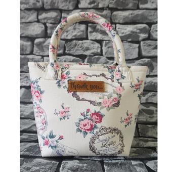 กระเป๋าผ้าแคนวาส Thank you bags รุ่น mini shopping canvas กระเป๋าผ้าแคนวาส Thank you bags รุ่น mini shopping canvas