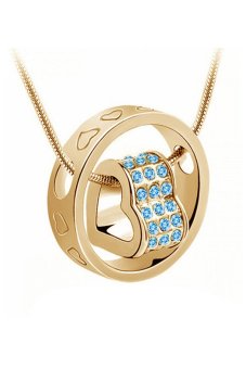 Bluelans แหวนสร้อยคอหัวใจเทียม (สีน้ำเงิน) Bluelans แหวนสร้อยคอหัวใจเทียม (สีน้ำเงิน)