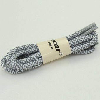 กีฬารอบเชือกผูกรองเท้าวิ่งวิ่งสะท้อน Shoestrings ฝีมือด้วยเชือกขาว กีฬารอบเชือกผูกรองเท้าวิ่งวิ่งสะท้อน Shoestrings ฝีมือด้วยเชือกขาว
