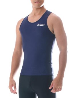 FITSUITS เสื้อกล้าม กระชับกล้ามเนื้อ รัดกล้ามเนื้อ SPORTS COMPRESSION ชุดกีฬา ออกกำลังกาย ว่ายน้ำ วิ่ง ฟิตเนส ฟุตบอล รุ่น ORIGINAL FS-S004 สีกรมท่า NAVY BLUE FITSUITS เสื้อกล้าม กระชับกล้ามเนื้อ รัดกล้ามเนื้อ SPORTS COMPRESSION ชุดกีฬา ออกกำลังกาย ว่ายน้ำ วิ่ง ฟิตเนส ฟุตบอล รุ่น ORIGINAL FS-S004 สีกรมท่า NAVY BLUE