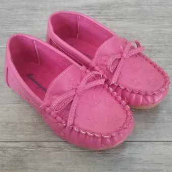 Alice Shoe รองเท้าเด็ก Loafer แฟชั่นเด็กผู้หญิง รุ่น LF002-DP (สีชมพู) Alice Shoe รองเท้าเด็ก Loafer แฟชั่นเด็กผู้หญิง รุ่น LF002-DP (สีชมพู)