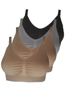 Perfect Bra ชุดชั้นในให้นมบุตร (Nursing Bra) ใส่ได้ตั้งแต่ตั้งครรภ์ แบบ Sport ( สีกาแฟ/เทา/ดำ ) เชต 4 ตัว 3 สี Perfect Bra ชุดชั้นในให้นมบุตร (Nursing Bra) ใส่ได้ตั้งแต่ตั้งครรภ์ แบบ Sport ( สีกาแฟ/เทา/ดำ ) เชต 4 ตัว 3 สี