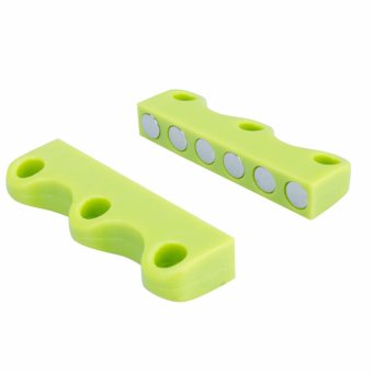 แม่เหล็กผูกเชือกรองเท้า Lazy Shoelace Closure (สีเขียว) แม่เหล็กผูกเชือกรองเท้า Lazy Shoelace Closure (สีเขียว)