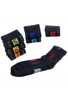 Sanwood ฝ้ายถุงเท้าข้อ 7 เซ็ตคู่ (สีดำ) Sanwood ฝ้ายถุงเท้าข้อ 7 เซ็ตคู่ (สีดำ)
