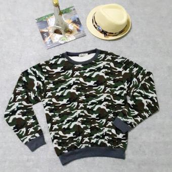 Panicha By mama เสื้อกันหนาวเเขนยาว ลายพราง สีเขียวเข้ม ผ้าเกล็ดปลา ผ้านิ่มใส่สบาย ( ไซส์ F ) รุ่น MM-029 Panicha By mama เสื้อกันหนาวเเขนยาว ลายพราง สีเขียวเข้ม ผ้าเกล็ดปลา ผ้านิ่มใส่สบาย ( ไซส์ F ) รุ่น MM-029
