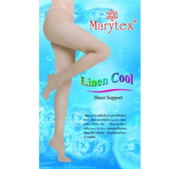 Marytex แมรี่เท็กซ์ ถุงน่องลินินเชียร์ซัพพอร์ทเต็มตัว (สีเนื้อ) แพ็ค 6 คู่ Marytex แมรี่เท็กซ์ ถุงน่องลินินเชียร์ซัพพอร์ทเต็มตัว (สีเนื้อ) แพ็ค 6 คู่