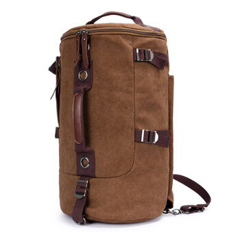 Keystone กระเป๋าเป้ Canvas แนว Retro Casual & Sport สีน้ำตาล Keystone กระเป๋าเป้ Canvas แนว Retro Casual & Sport สีน้ำตาล