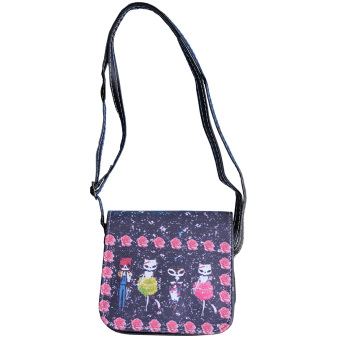 Peimm Modello Pretty Cat กระเป๋าสะพาย แฟชั่นเกาหลี (สีดำ) Peimm Modello Pretty Cat กระเป๋าสะพาย แฟชั่นเกาหลี (สีดำ)