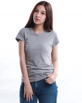 SimpleArea Premium cotton T-shirts เสื้อยืดคอกลม - Gray Top Dye SimpleArea Premium cotton T-shirts เสื้อยืดคอกลม - Gray Top Dye