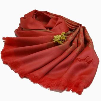 รชาผ้าพันคอผ้าไหมลายดอกไม้ (สี Strawberry) รชาผ้าพันคอผ้าไหมลายดอกไม้ (สี Strawberry)