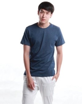 SimpleArea Premium cotton T-shirts เสื้อยืดคอกลม - Jean Top Dye SimpleArea Premium cotton T-shirts เสื้อยืดคอกลม - Jean Top Dye