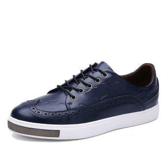 PINSV Men Fashion รองเท้าผ้าใบรองเท้าสเกตน้ำแข็ง (สีน้ำเงิน) PINSV Men Fashion รองเท้าผ้าใบรองเท้าสเกตน้ำแข็ง (สีน้ำเงิน)