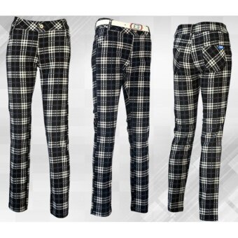 EXCEED กางเกงกอล์ฟสำหรับสุภาพสตรี ลายสก๊อต ( สีดำ ) KUZ008 PGM Lady Golf Pants BLACK EXCEED กางเกงกอล์ฟสำหรับสุภาพสตรี ลายสก๊อต ( สีดำ ) KUZ008 PGM Lady Golf Pants BLACK