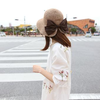 KPshop หมวกแฟชั่น หมวกมีปีก หมวกเที่ยวทะเล รุ่น LH-017 (สีน้ำตาล) KPshop หมวกแฟชั่น หมวกมีปีก หมวกเที่ยวทะเล รุ่น LH-017 (สีน้ำตาล)