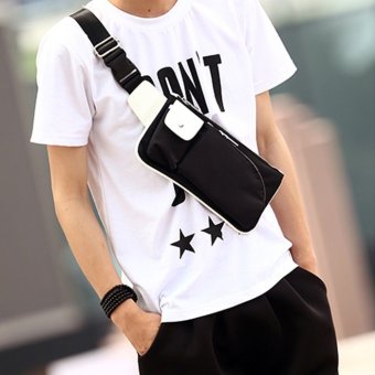 Osaka กระเป๋าคาด-อก คาดเอว ไนล่อน รุ่น NE68 ( Black ) Osaka กระเป๋าคาด-อก คาดเอว ไนล่อน รุ่น NE68 ( Black )