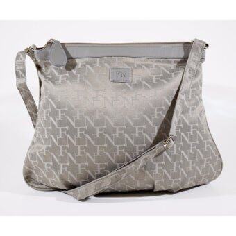 FN BAG กระเป๋าสะพายพาดลำตัว Shoulder Bag 12-08-00-30106-5 Col. Grey FN BAG กระเป๋าสะพายพาดลำตัว Shoulder Bag 12-08-00-30106-5 Col. Grey