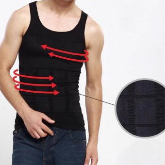 Allwin ร่างกายผอมท้องคนท้องกางเกงชั้นในรัดเอวเฉียบแหลม shapewear เสื้อเชิ้ตสีดำ XL Allwin ร่างกายผอมท้องคนท้องกางเกงชั้นในรัดเอวเฉียบแหลม shapewear เสื้อเชิ้ตสีดำ XL