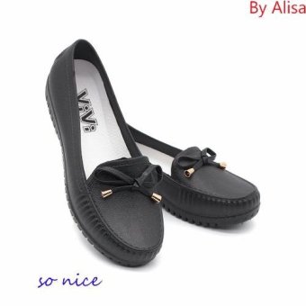 Alisa Shoes รองเท้า พลาสติคแฟชั่น รุ่น 8009 Black Alisa Shoes รองเท้า พลาสติคแฟชั่น รุ่น 8009 Black