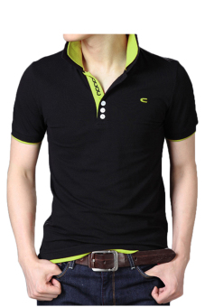 Huaway Camisetas แฟชั่นผู้ชายเลี้ยวลงปกเสื้อโปโลเสื้อเชิ้ตแขนสั้น Huaway Camisetas แฟชั่นผู้ชายเลี้ยวลงปกเสื้อโปโลเสื้อเชิ้ตแขนสั้น