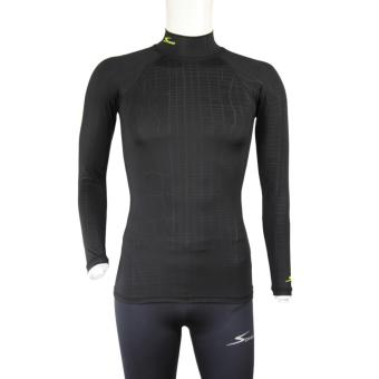 Speed เสื้อรัดกล้ามเนื้อ แขนยาว คอเต่า รุ่น Comfort Fit Long Sleeve Turtle neck (Black) Speed เสื้อรัดกล้ามเนื้อ แขนยาว คอเต่า รุ่น Comfort Fit Long Sleeve Turtle neck (Black)
