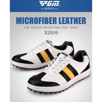 PGM รองเท้ากอล์ฟ PGM XZ030 ขาวดำเหลือง SIZE EU: 39 - EU:44 PGM รองเท้ากอล์ฟ PGM XZ030 ขาวดำเหลือง SIZE EU: 39 - EU:44