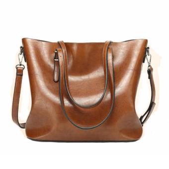 Stmartshop กระเป๋าสะพายข้างหนังใหม่ Messenger Style Bag รุ่น st999 (สีน้ำตาล) Stmartshop กระเป๋าสะพายข้างหนังใหม่ Messenger Style Bag รุ่น st999 (สีน้ำตาล)