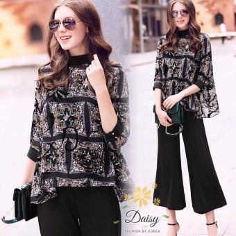 Daisy ชุดเซท เสื้อ+กางเกง ขาห้าส่วน แยกชิ้น Risa031 (สีดำ) Daisy ชุดเซท เสื้อ+กางเกง ขาห้าส่วน แยกชิ้น Risa031 (สีดำ)