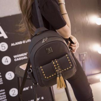 B'nana Beauty กระเป๋าเป้สะพายหลัง กระเป๋าเป้เกาหลี กระเป๋าสะพายหลังผู้หญิง backpack women รุ่น GB-27 (สีดำ) B'nana Beauty กระเป๋าเป้สะพายหลัง กระเป๋าเป้เกาหลี กระเป๋าสะพายหลังผู้หญิง backpack women รุ่น GB-27 (สีดำ)
